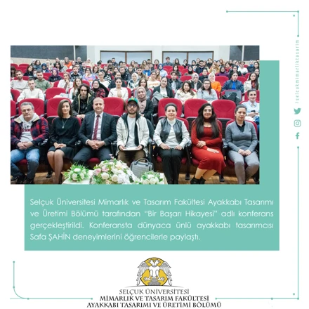 Selçuk Üniversitesinde ‘Bir Başarı Hikayesi’ Konferansı Düzenlendi